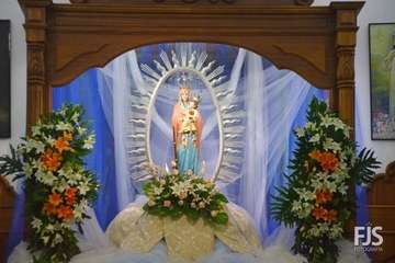 Bajada de la Virgen de las Nieves y encuentro folclórico Anzar en Lomo Magullo (Foto Francisco Javier Santana)